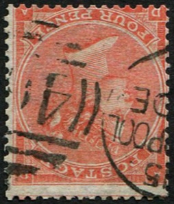 4d SG 80wi 'Pale-Red' 'WMK.INV' VFU