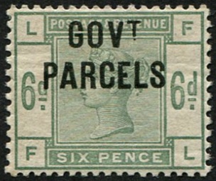 Govt Parcels 6d SG O62 MINT