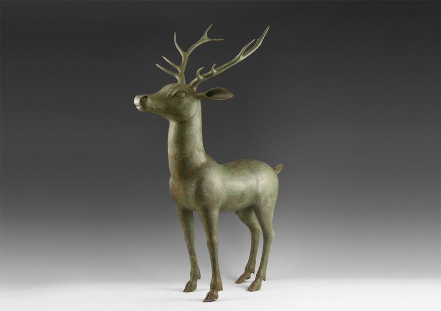 Roman Large Finely Modelled Stag