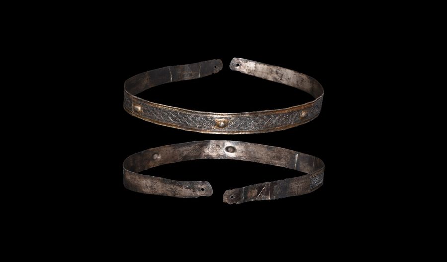 Viking Gilt Knotwork Nobleman's Diadem